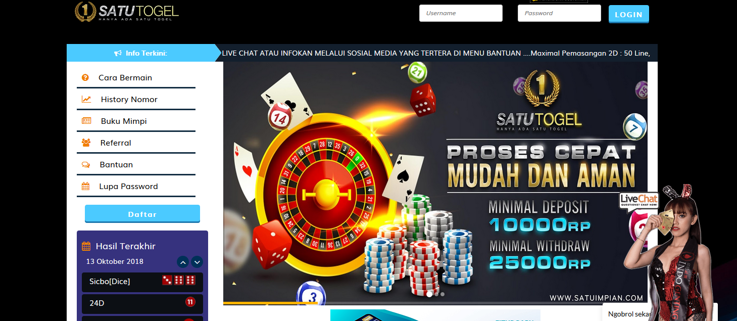 permainan billiard, Pasaran Togel , games 12D , 50-50 , shio